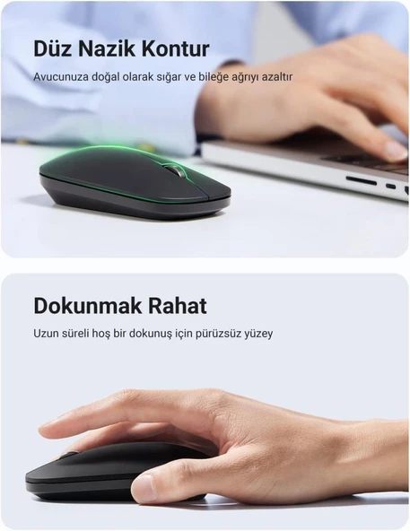 Ugreen MU001 Kablosuz Optik Mouse - Teşhir - Resim 2
