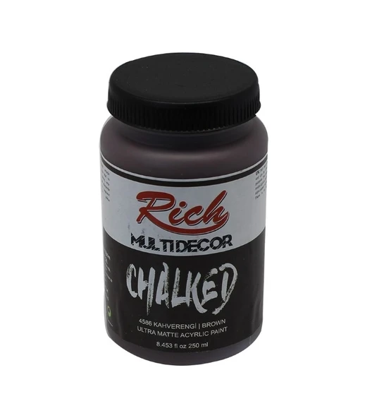 Rich Multi Decor Chalked Boya 250 Ml Kahverengi 4586 ürün görseli 1