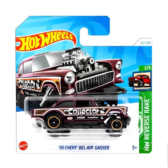 Hot Wheels Tekli Arabalar 55 Chevy Bel Air Gasser HTD02 ürün görseli 1