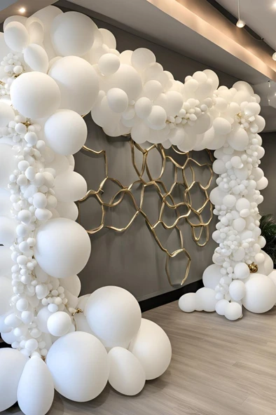 Beysüs Beyaz Mat Balon 20 Adet 12inç - Resim 10