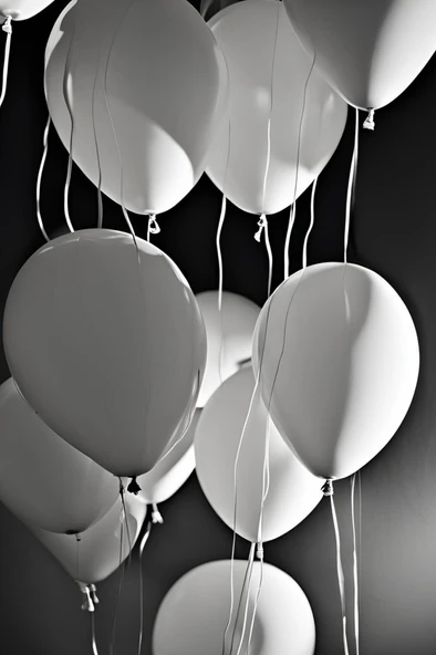 Beysüs Beyaz Mat Balon 20 Adet 12inç - Resim 6