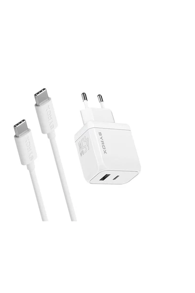 giyitec Samsung Galaxy S23 ULTRA 5g Uyumlu Şarj Aleti Cihazı GAN 45W Beyaz ürün görseli 1