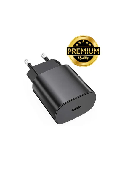 giyitec Samsung Galaxy A33 A34 A35 A52 A53 A54 A55 5g Uyumlu Şarj Adaptörü Süper Hızlı Type-c 25w Pd Siyah ürün görseli 1
