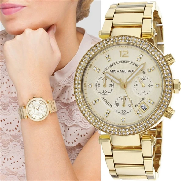 Michael Kors MK5354 Bayan Kol Saati - Resim 4