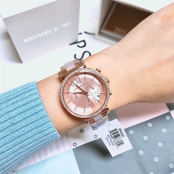 Michael Kors MK6560 Bayan Kol Saati - Resim 4