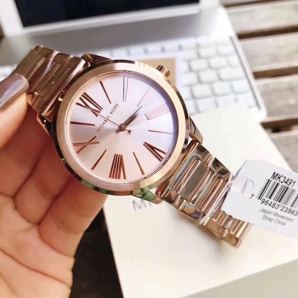 Michael Kors MK3491 Kadın Kol Saati - Resim 4