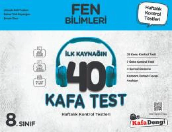 Kafadengi 2024 8. Sınıf Lgs Fen Bilimleri Kafa Test ürün görseli 1