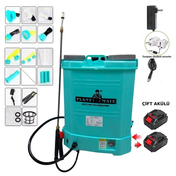 Lityum Akülü İlaçlama Pompası HX 16-C 16 lt 2 Bataryalı ürün görseli 1