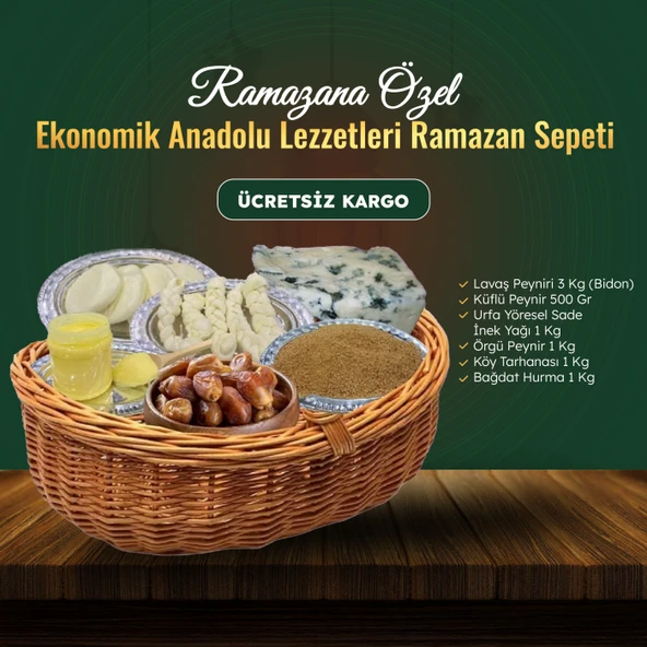 Ekonomik Anadolu Lezzetleri Ramazan Sepeti ürün görseli 1