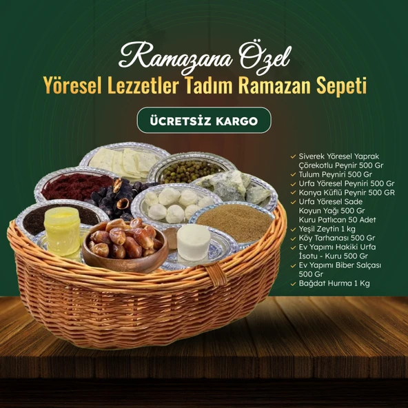 Yöresel Lezzetler Tadım Ramazan Sepeti ürün görseli 1