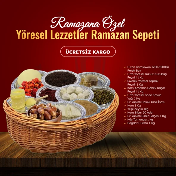 Yöresel Lezzetler Ramazan Sepeti ürün görseli 1