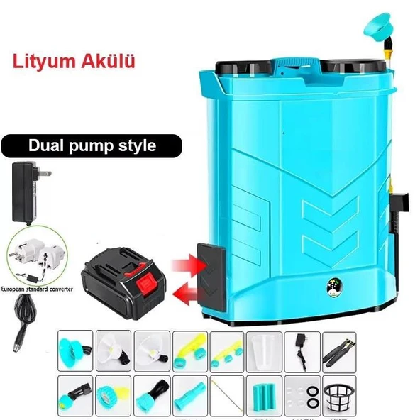 Plant Mate Lityum Akülü İlaçlama Pompası HX 16-C 16 lt ürün görseli 1