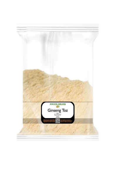 Saf Kırmızı Kore Ginseng Tozu 100 Gr. Ginseng Toz Öğütülmüş Saf Kırmızı Ginseng ürün görseli 1
