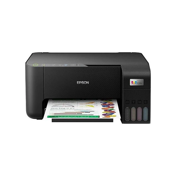 Epson L3250 EcoTank Yazıcı Tarayıcı Fotokopi Tanklı Mürekkep Püskürtmeli Yazıcı ürün görseli 1