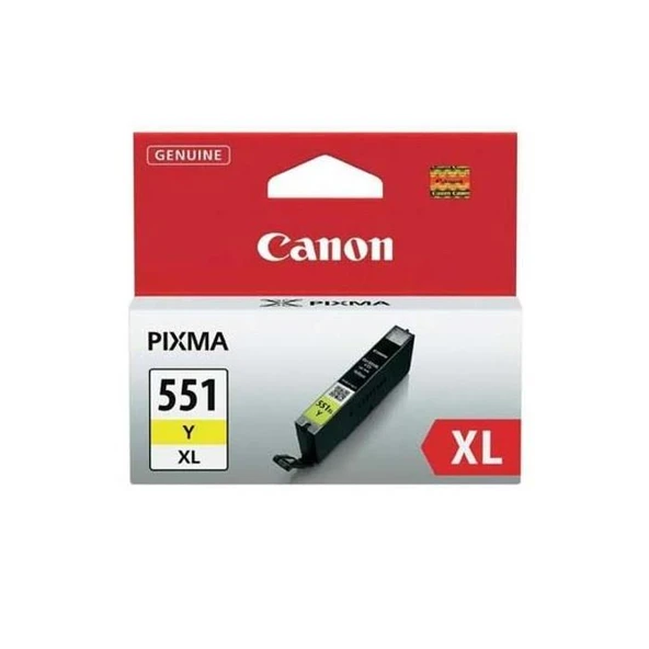 Canon CLI-551XL Y Sarı Kartuş ürün görseli 1