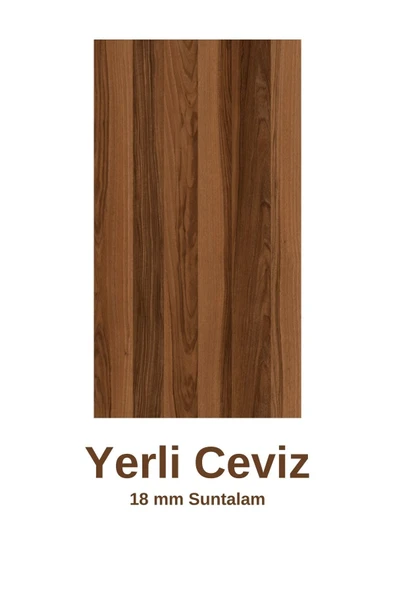 Moonlife Sedef Orta Sehpa Beyaz Ceviz - Resim 8