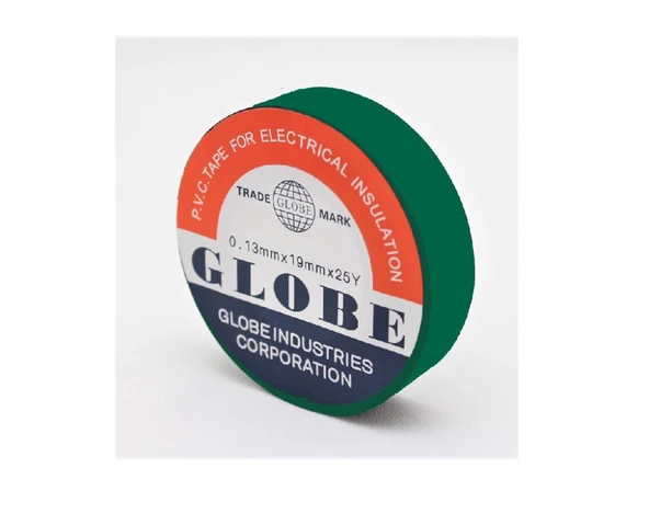Globe İzolebant 19 mm Elektrik Bandı Yeşil ürün görseli 1