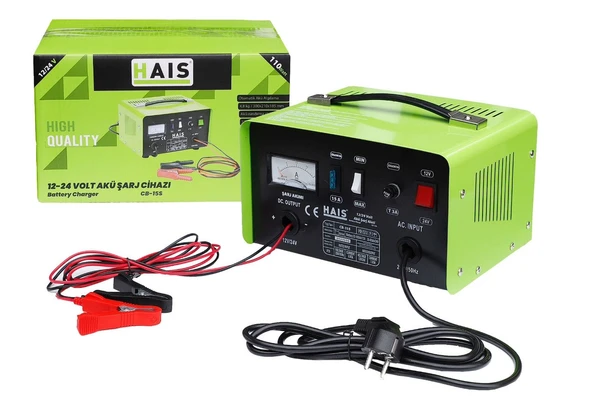 Hais 12 - 24 Volt Akü Şarj Cihazı CB-15S ürün görseli 1