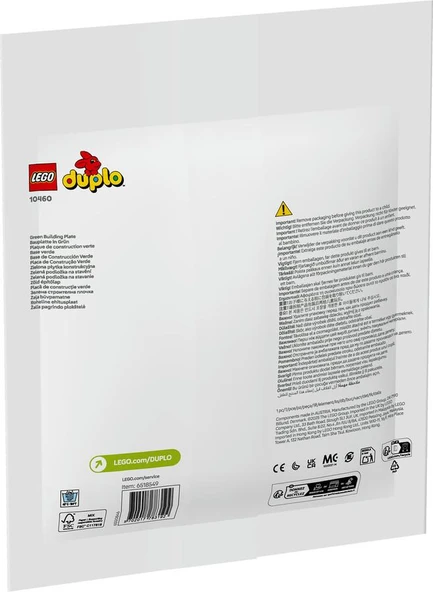 LEGO Duplo 10460 Green Building Plate - Resim 2