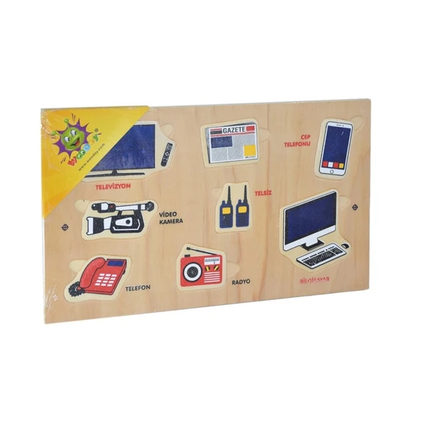 Nessiworld 105 Woodoy Yapboz İletişim Araçları ürün görseli 1