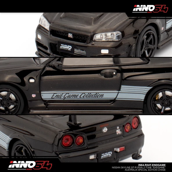 INNO 64 R34 2台 （BLACKTUNERS専用） PTTAVM: Inno 64 Models Nissan GT-R (R34) Z-Tune ''ENDGAME