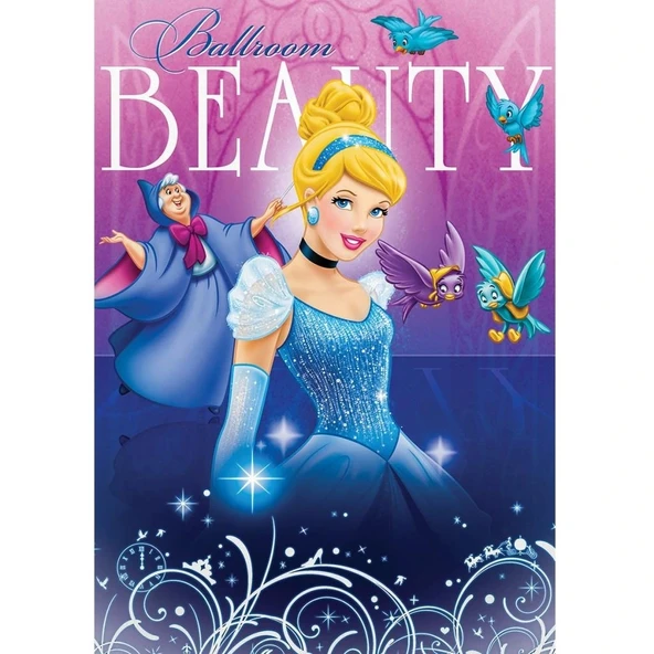 CRL709 KS, Cinderella  50 Parça Çocuk Puzzle - Resim 3