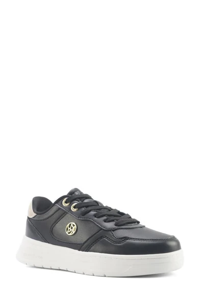 U.S. Polo Assn. EMORA 5FX Kadın Sneaker Ayakkabı Siyah 36-40 ürün görseli 1