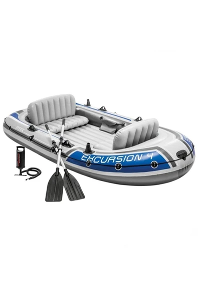 Intex Excursion 4 Şişme Bot Set 315x165x43 cm IB68324 ürün görseli 1