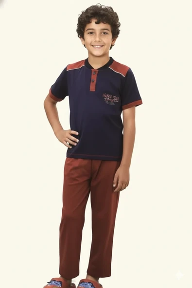 Berrak Erkek Çocuk Kısa Kollu Pijama Takım 361 ürün görseli 1
