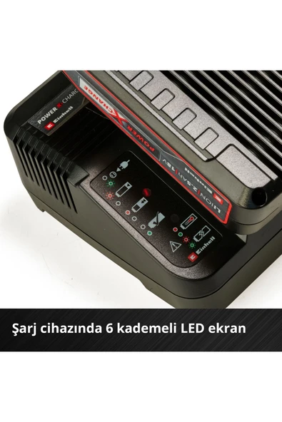 Einhell 18V 4,0 Ah PXC Starter Kit, Akü & Şarj Cihazı - Resim 8
