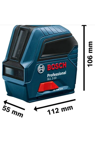 Bosch Professional Gll 2-10 Çizgi Lazeri - Resim 6