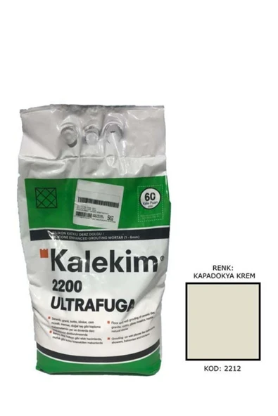 2212 Ultra Fuga Slikonlu Derz Dolgu Kapadokya Krem 5 Kg ürün görseli 1