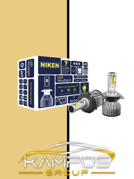 NİKEN ECO H4 LED XENON ürün görseli 1