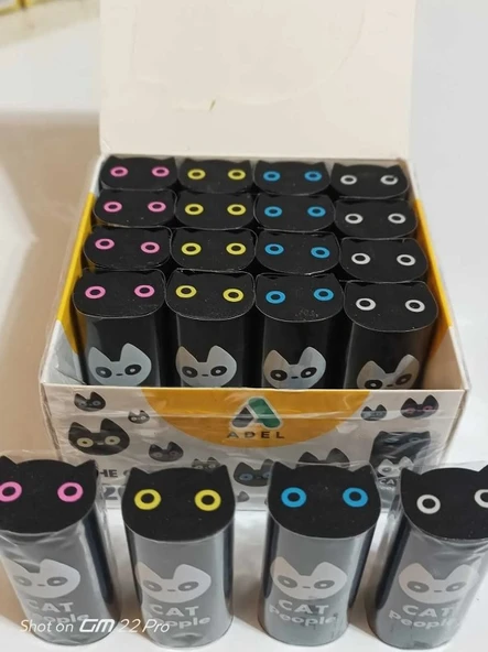 Kaliteli Siyah Silgi Cat (4 ADET) - Resim 3