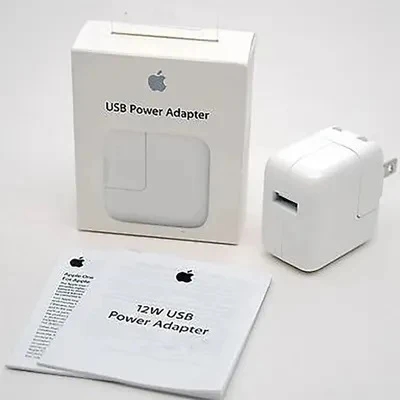 Apple 12W USB Güç ADAPTÖRÜ-MD836ZM/A İpad Şarj Adaptör ürün görseli 1