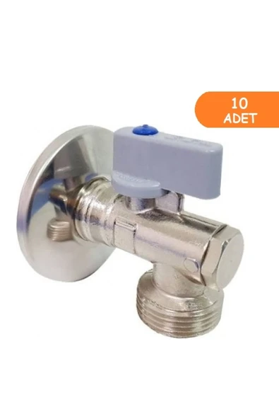 Filtreli Çamaşır / Bulaşık Makinası Musluğu 1/2 10 Adet 602111059 ürün görseli 1