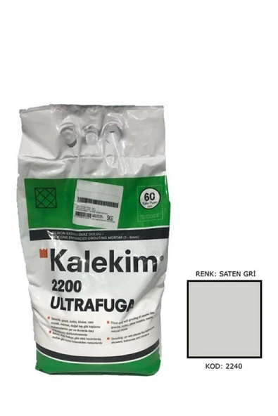 2200 Ultrafuga Derz Dolgu 5 Kg Saten Gri ürün görseli 1
