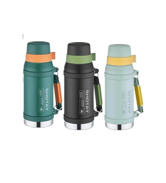 SHOTAY MATARA CELIK TERMOS 2000 ML CAMPER LARGE ürün görseli 1