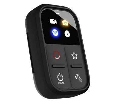 GoPro Hero için kablosuz Akıllı Uzaktan Kumanda 12/11/10/9/8/Max LED Renkli Ekran Pil 50 M Kontrol Bilek Kayışı USB kabl ürün görseli 1