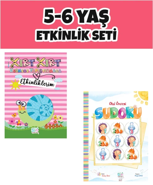 Ata Okul Öncesi 5-6 yaş Etkinlik Seti - Resim 2