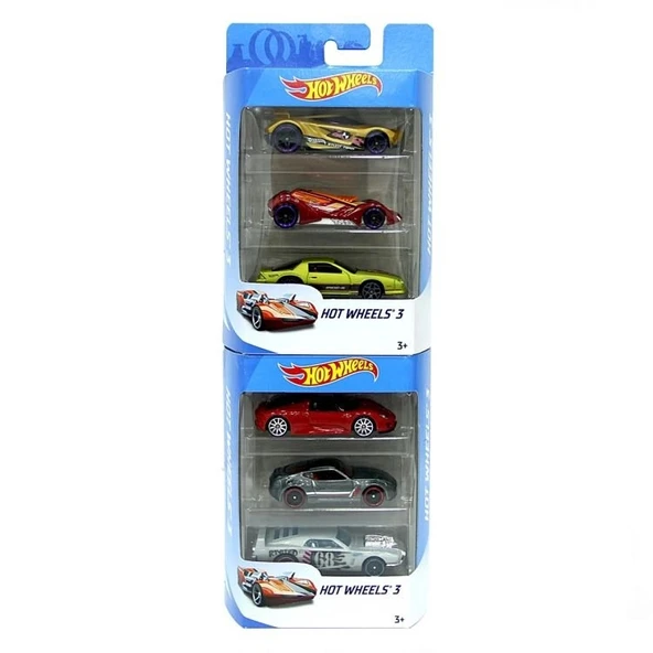 Nessiworld   Hot Wheels 3'lü Araba Seti - Resim 2
