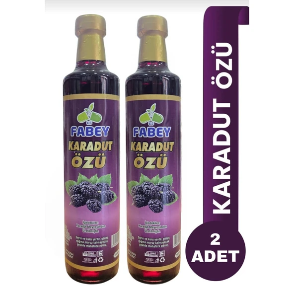 Fabey Karadut Özü 700ml + 2 Adet ürün görseli 1
