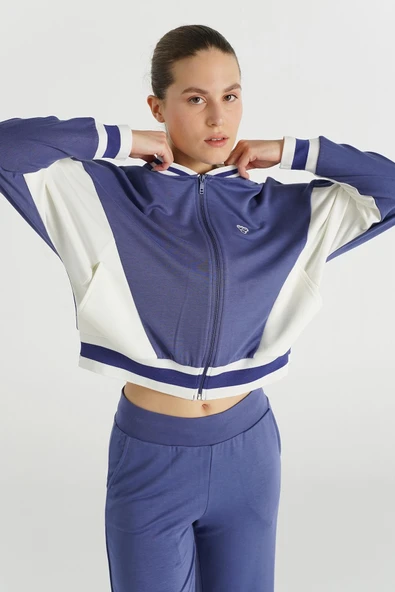 Hummel 922175-9963 Farah Zip Kadın Spor Ceket ürün görseli 1