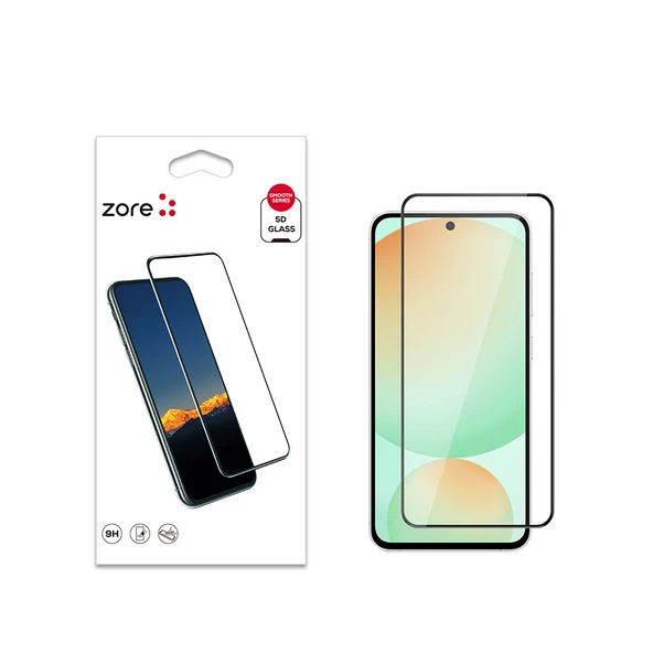 Galaxy S24 FE Ekranı Tam Kaplayan Kenarları Kırılmaya Dayanıklı Ekran Koruyucu ürün görseli 1