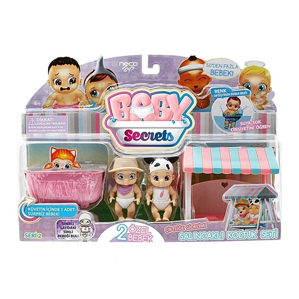 Nessiworld Baby Secrets Sürpriz Figür Seti - Resim 5