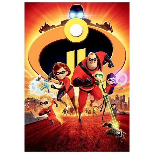 Nessiworld 100 Parça Incredibles 2 Puzzle ürün görseli 1