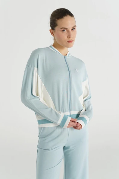 Hummel 922175-9950 Farah Zip Kadın Spor Ceket ürün görseli 1