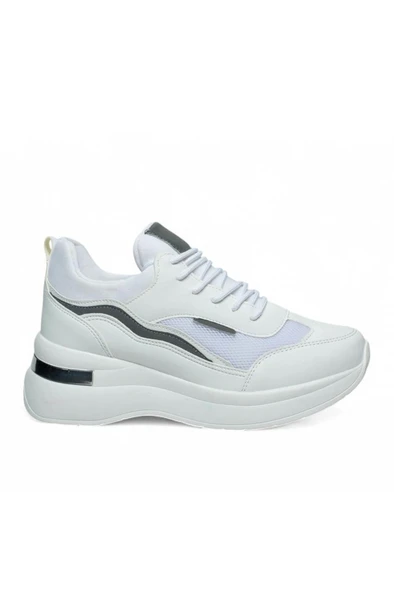 Flet 327-25 Deri Anorak Anatomik Kadın Sneaker - Resim 2