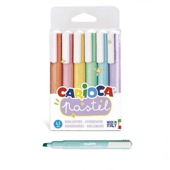 Nessiworld Carioca Pastel Marker 6'lı ürün görseli 1