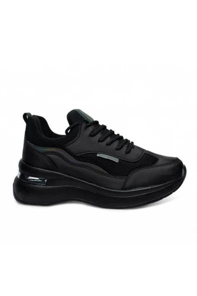 Flet 327-25 Deri Anorak Anatomik Kadın Sneaker - Resim 5